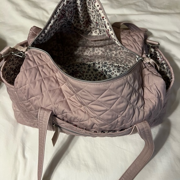 Vera Bradley mauve perfomance twill medium duffel bag - Picture 6 of 6